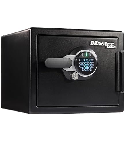 MASTER LOCK Biometric Small Safe [Fingerprint opening] MLD08EB